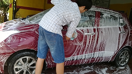 Máy nén khí siêu êm cho tiệm sửa chữa xe