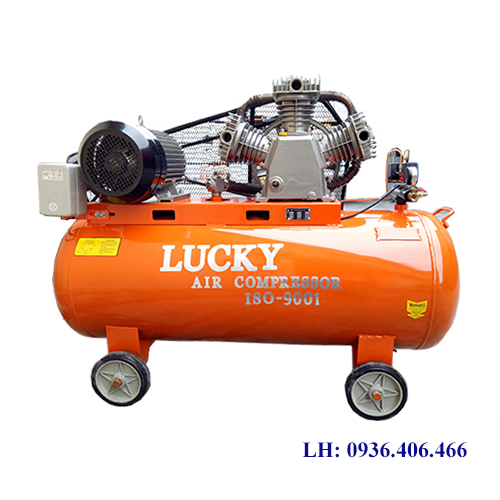 Bảo dưỡng thay dầu máy nén khí lucky 300lit 10HP