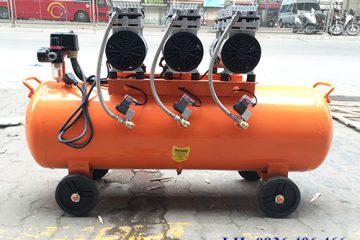 Cách sử dụng máy nén khí lucky nha khoa 3 ghế 90lit siêu êm 3HP
