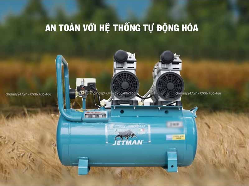 Máy nén khí Trung Quóc Jetman vô cùng an toàn