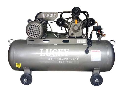 Máy nén khí Lucky piston 150 lít 4hp hàng nhập khẩu mẫu mới